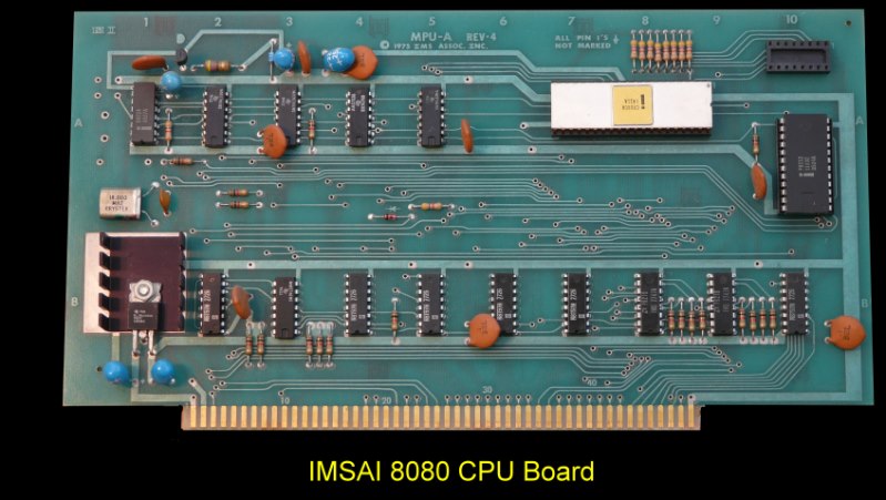 IMSAI 8080 CPU Board